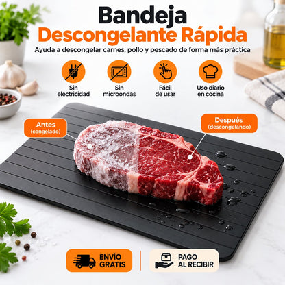 Bandeja Descongelante Rápida para Alimentos